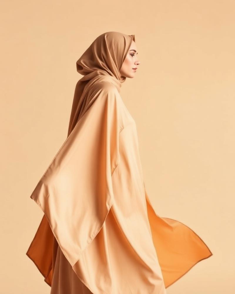 Silk Nidha Open Abaya